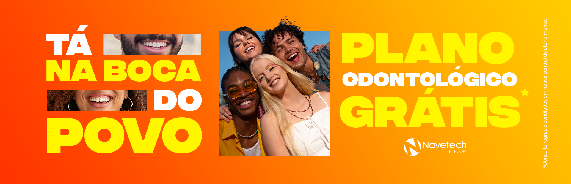 ta na boca do povo, plano odontologico gratis